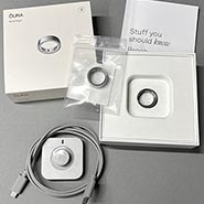 2 Oura Fitness Tracker Rings Gen4 Size 9 Silver Rings - one is NEW Warranty Replacement *FREE SHIPPING*
