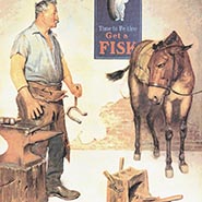 Time to Retire Farrier & Mule Print *OUT OF PRINT & SUPER SCARCE - ONLY 3 AVAILABLE*