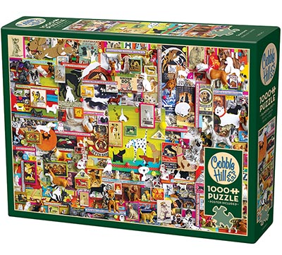 Puzzle Dogs - Collage, 1 000 pieces