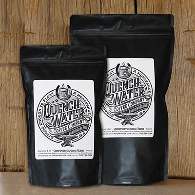 QuenchWater Farriers Coffee - Strong Enough to Float A Horseshoe