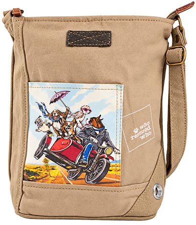 Rescue Team Dogs Canvas Shoulder Bag