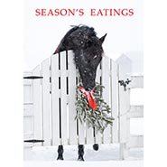Seasons Eatings - Package of 10 Cards FOR BUSINESS $4.98 *DISCONTINUED ONLY 4 LEFT*