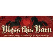 Bless This Barn - Art Print on Heavy Paper