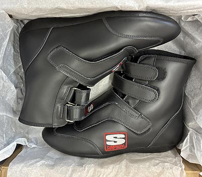 Simpson Auto Racing Stealth Sprint Shoes SP950 * Size 9.5 BRAND NEW ONLY ONE PAIR AVAILABLE*