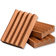 Natural Wood Soap Dish
