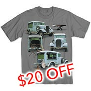 ANVIL EXPRESS Vintage Chevy Farrier Rig T-shirt *DISCONTINUED - $20 OFF!*