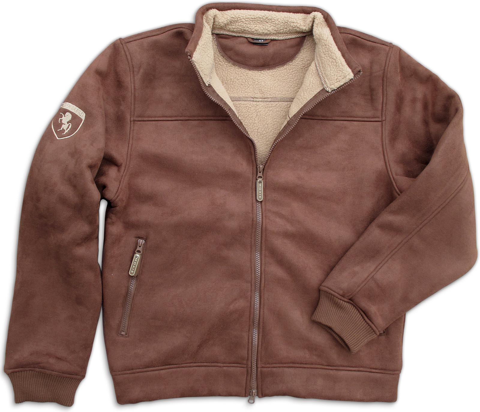 ** SOLD OUT ** Fleece Lined Suede Bomber