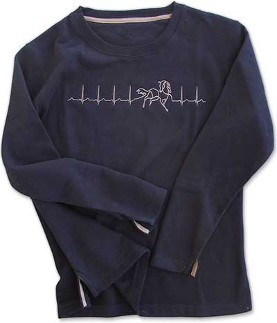 Heartbeat for Horses Embroidered Sweatshirt *SOLD OUT*