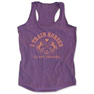 I Train Horses to Eat Carrots Tank Top *DISCONTINUED - LIMITED QTY AVAILABLE*