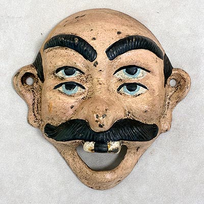 Creepy 4 Eyed Man Cast Iron Bottle Opener *ONLY ONE AVAILABLE*