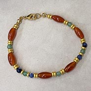 Museum Reproduction Cleopatra Egyptian Carnelian Bracelet *ONLY ONE AVAILABLE*