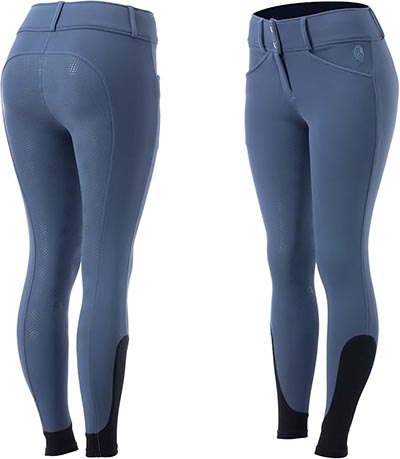 Feather Blue Equinavia Maud Womens Full Seat Breeches with Silicone Grip *ONLY ONE PAIR AVAILABLE SIZE 32*