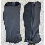 AK Genuine Leather Half Chaps *ONLY ONE PAIR AVAILABLE SIZE MEDIUM*