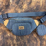 Lee Denim Crossbody Fanny Pack Waist Bag *ONLY ONE AVAILABLE*