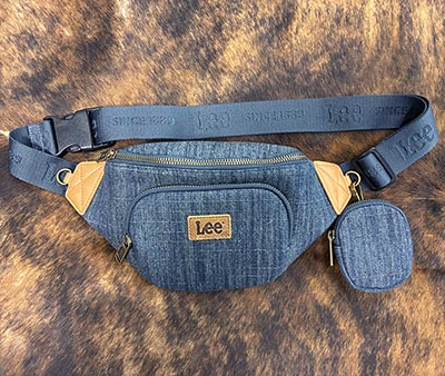 Lee Denim Crossbody Fanny Pack Waist Bag *ONLY ONE AVAILABLE*