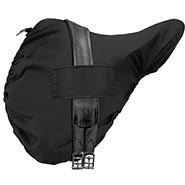 Black Fleece-Lined Waterproof English Saddle Cover *ONLY ONE AVAILABLE*