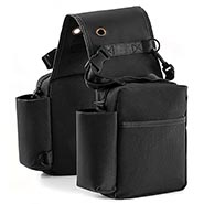 Black Mini Saddle Bags for Western or English *ONLY ONE PAIR AVAILABLE*