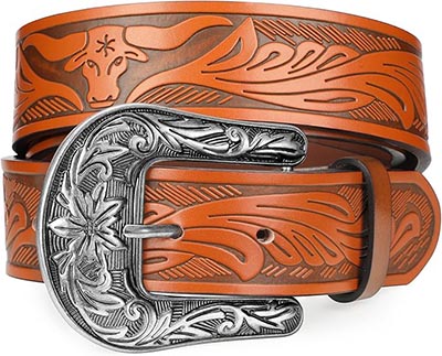 Vintage Look Western Cowboy Costume Belt *ONLY ONE AVAILABLE Size 34