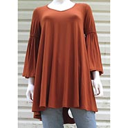 Venus Brand Rust Knit Top *ONLY ONE AVAILABLE - SIZE M*