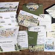 Wide Eyes Paper Co Wedding invitation Idea Sample Kit *ONLY 1 SET AVAILABLE*