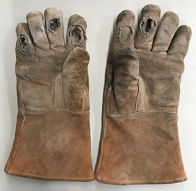 Vintage Used Welding Gloves *ONLY ONE PAIR AVAILABLE*