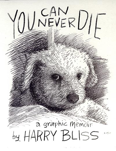 You Can Never Die: A Graphic Memoir by Harry Bliss *HALF PRICE*