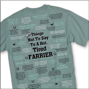 More Things Not to Say T-shirt